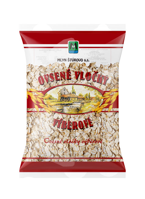 Ovsené vločky výberové Mlyn Štúrovo, 400 g. / 1ks