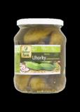 Uhorky sterilizované 6-9cm Natur Farm 680g. / 1ks