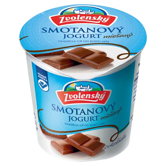 Zvolenský Smotanový jogurt čokoláda 320g. / 1ks