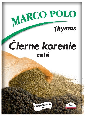 Korenie čierne celé 20 g, Thymos-Marco Polo. 0,39 € s DPH