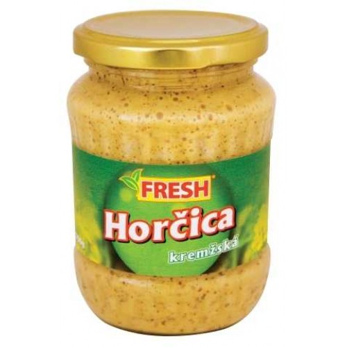 Horčica kremžská 350 g, Fresh. / 1ks