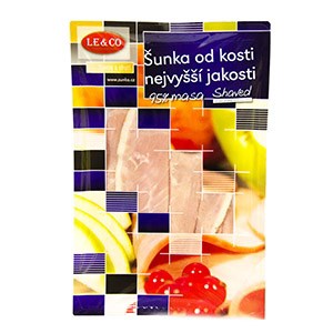 Šunka od kosti najvyššej kvality chladená 100 g, LE&CO. / 1ks