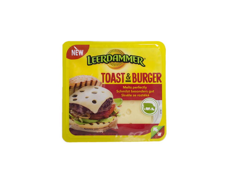 Leerdammer Toast & burger plátky chlad. 125 g. / 1ks